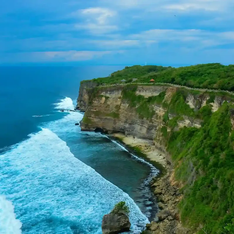Uluwatu cliffs and surf, Bali